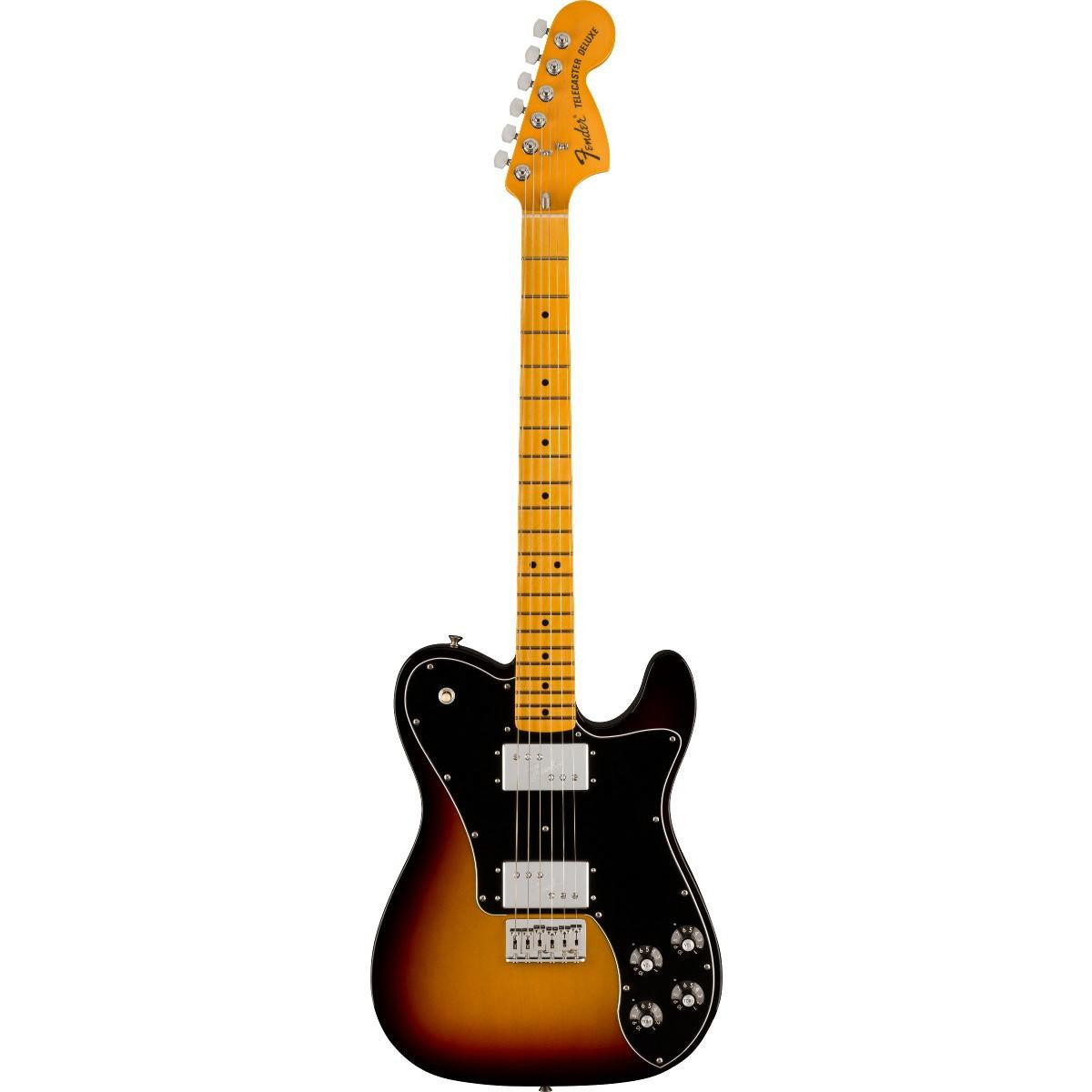 Fender American Vintage II 1975 Telecaster® Deluxe, Maple Fingerboard, 3-Color Sunburst